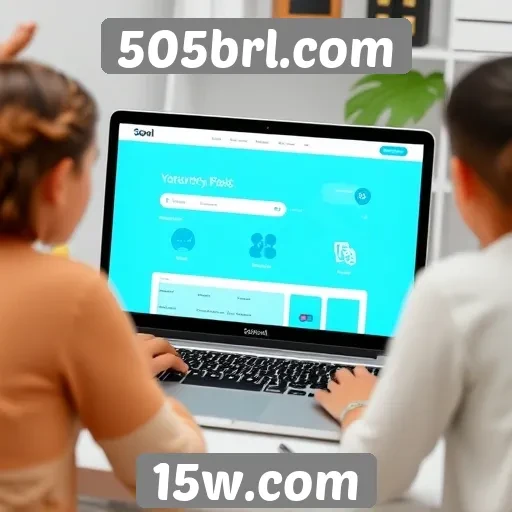 Experiência do usuário no site 505brl.com